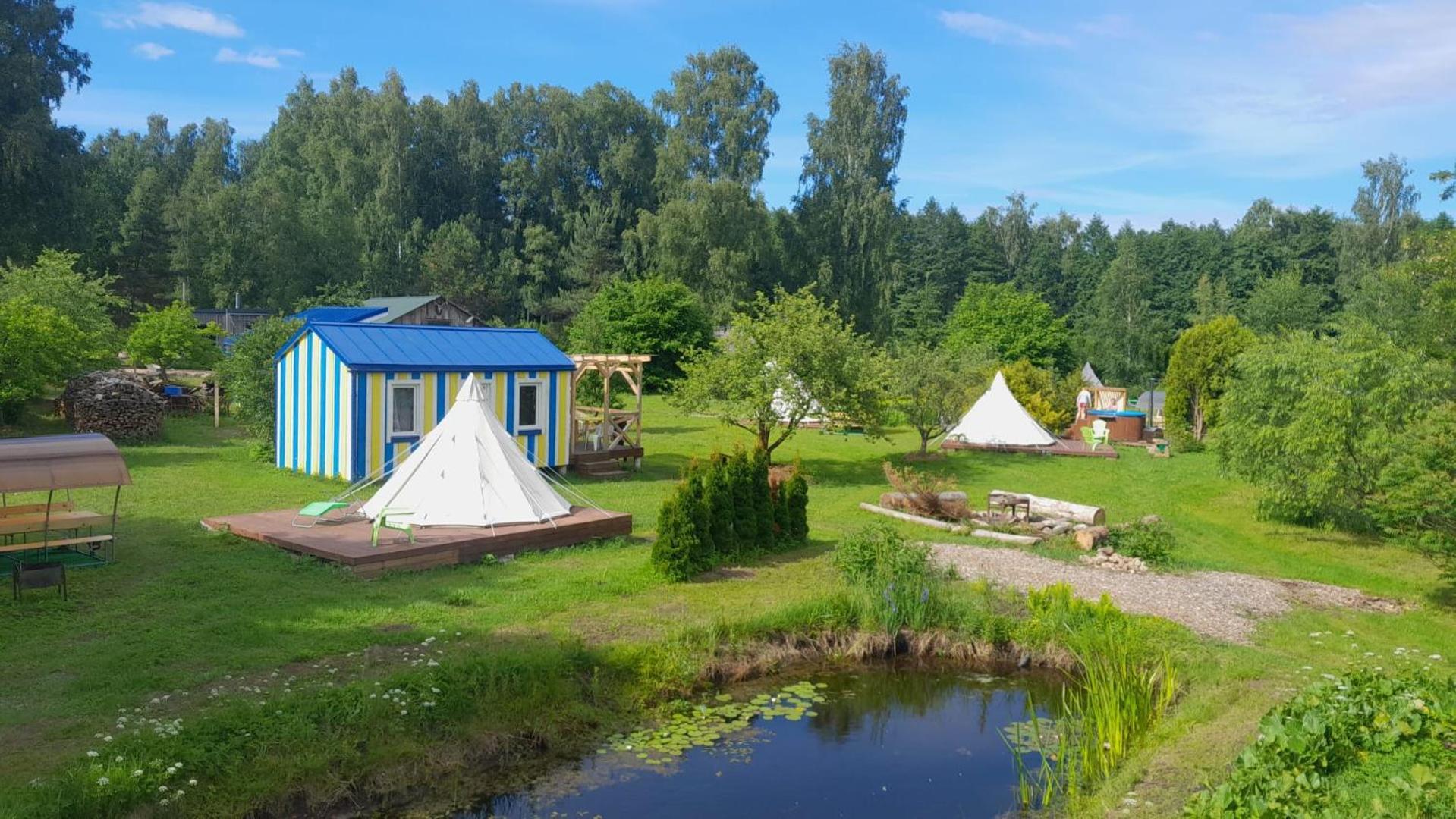 Glamping Fluffy Horns - Glempings Pukainie Ragi Hotel Plieņciems Eksteriør billede